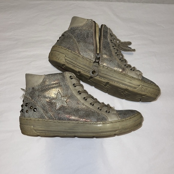 RIEKER HIGH-TOPS GOLDEN GOOSE VIBES (39/8) - Picture 3 of 14